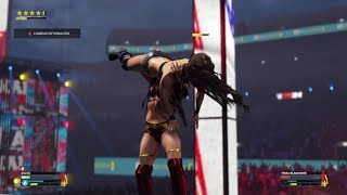 TESSA BLANCHARD VS ARTEMIS championship aew [upl. by Sarson]