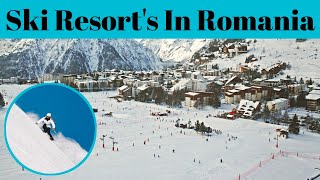 Top 5 Best Ski Resorts In Romania  Skiing In Romania  Advotis4u [upl. by Yesnik397]