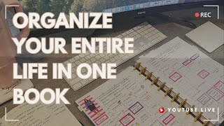 Organize Your Entire Life in One Book [upl. by Guinevere713]