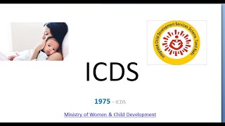 PSM 627 ICDS Integrated Child Development Services Mother IMCD Objectives [upl. by Leamaj243]