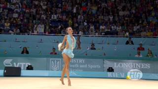 2013 Rhythmic Worlds  Kiev Ukraine  Individual Hoop and Ball Finals  We are Gymnastics [upl. by Berga554]