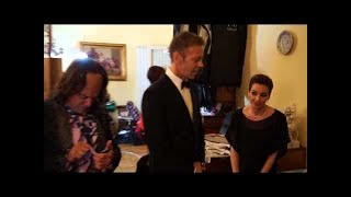 Elio e le Storie Tese a Sanremo 2013 backstage con Rocco Siffredi [upl. by Alfons]