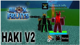 How To Get Observation V2  Ken Haki V2  In blox Fruits [upl. by Macnair]