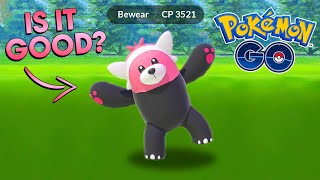 Is BEWEAR GOOD in POKEMON GO [upl. by Amlus423]