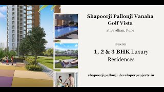 Shapoorji Pallonji Vanaha Golf Vista at Bavdhan Pune  Take Your Endurance To Greater Heights [upl. by Dlorag]