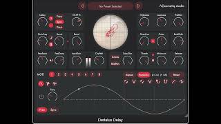 Dedalus Delay by Aqusmatiq Audio a brief introduction [upl. by Alaehcim]