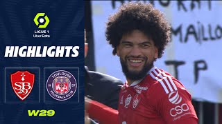 STADE BRESTOIS 29  TOULOUSE FC 3  1  Highlights  SB29  TFC  20222023 [upl. by Happy]