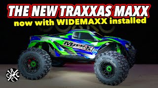 The NEW Traxxas MAXX with WideMAXX Unboxing and First Run [upl. by Htehpaj767]