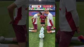 YouTuber vs ProFootballer [upl. by Laden]