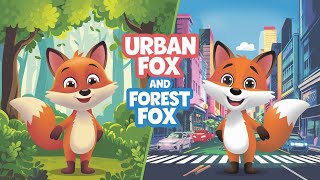 Urban Fox and Forest Fox A Tale of Two Homes [upl. by Tnaryb]