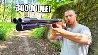 Dieses außergewöhnliche PCP LUFTGEWEHR ist eine 300 JOULE STARKE SHOT GUN  Seneca Double Shot [upl. by Esyak]