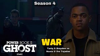 POWER BOOK II GHOST SEASON 4 “WAR” TARIQ amp BRAYDEN VS THE WORLD [upl. by Eintihw469]