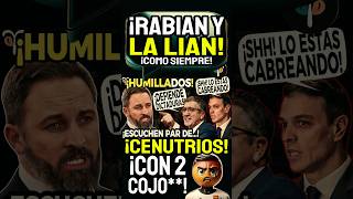 Abascal DESINTEGRA a Sánchez ¡Hipocresía y Socialdemocracia de Pachi López [upl. by Nolyk]