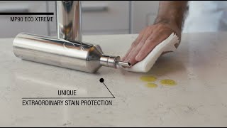 MP90 ECO XTREME Extreme EcoCompatible Water And OilRepellent Protection for Marble and Porcelain [upl. by Dorie]