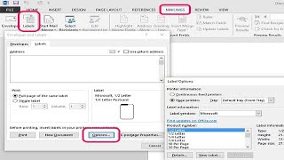 How to Make File Folder Labels in Microsoft Word [upl. by Eshman]