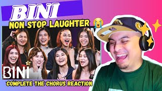 Reacting to BINI on Character Media  Non Stop Laughter 😭 biniph [upl. by Atazroglam]