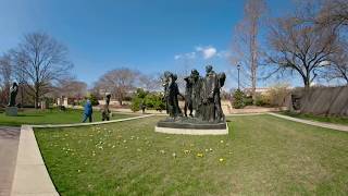 The Burghers of Calais  Hirshhorn Sculpture Garden [upl. by Stefanac]