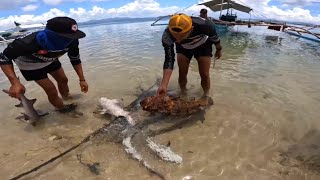 GRABE ITONG MGA HULI NAMIN  Long line fishing using live baits [upl. by Letsyrc]