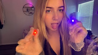 ASMR 10 minute cranial nerve exam👁️ soft spoken [upl. by Airitac]