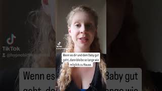 Geburtsbeginn  Wann in die Klinik geburt momlife birth baby pregnancy [upl. by Africah136]