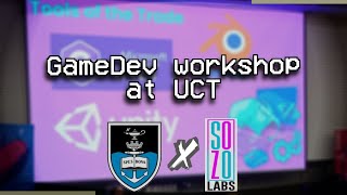 Gamedev workshop at UCT  DevSoc x SozoLabs [upl. by Kram]