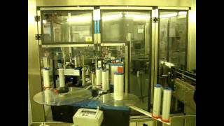 Used PE Labellers Six Head Rotary Labeler  stock  70480009 [upl. by Une]