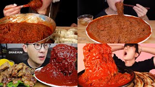 SPICIEST NOODLES VS MUKBANGERS 🍜🔥 [upl. by Ro]