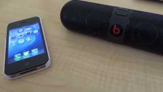 How to Connect a Beats Pill Bluetooth Speaker [upl. by Mor364]