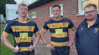 Sevenoaks 1st XV vs Westcombe Park RFC  Post Match Interview  Saturday 9th December [upl. by Arihday]