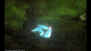 Final fantasy XIV  Aquamarine Carbuncle mount [upl. by Albric163]