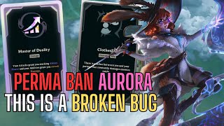 Ungodly Gamebreaking Bug 1400 AD Crazy Aurora Interaction  League Arena Gameplay [upl. by Dalenna350]