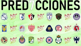 🔥PREDICCIONES JORNADA 7 APERTURA 2024 LIGA MX [upl. by Ppik755]