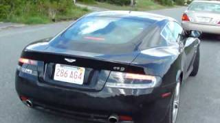 Aston Martin DB9 acceleration [upl. by Dana]