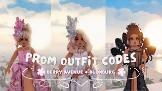 12 Roblox Aesthetic Prom Dress Outfit Codes ʚ☆ɞ Berry Avenue  Bloxburg  Brookhaven [upl. by Abana456]