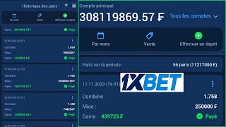 Paris Sportifs Meilleur site de prévisions pour gagner tous vos pronostics sur 1xbet [upl. by Elvis473]