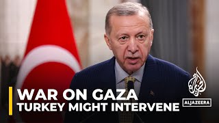 Turkey might enter Israel to help Palestinians Erdogan [upl. by Boffa]