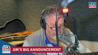 Jims Big Announcement  102023 [upl. by Assirek]