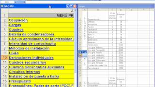 PROYECTO DE LPC8 Cómo introducir las cargas eléctricas en el libro CÁLCULOS [upl. by Xylia]