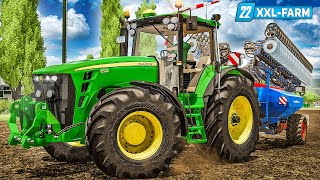 LS22 Der JOHN DEERE 8030 kommt auf die Farm  XXL Farm 62  FARMING SIMULATOR 22 [upl. by Arratal]