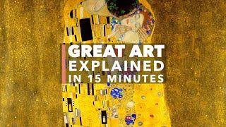 The Kiss by Gustav Klimt Great Art Explained [upl. by Adnohsor501]