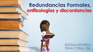 REDUNDANCIAS FORMALES ANFIBOLOGÍAS Y DISCORDANCIAS IDIOMA ESPAÑOL [upl. by Aiciles]