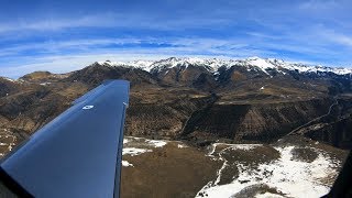 Landing at one of Colorados Most Challenging Airports [upl. by Flore]