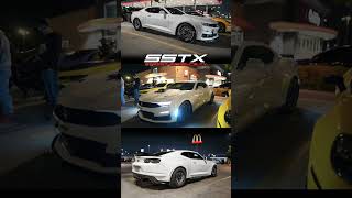 Naturally Aspirated 6th Gen Camaro vs Turbo C6 Corvette vs Nitrous C6 Corvette streetracing sstx [upl. by Derte]