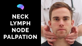 Head amp Neck Lymph Node Palpation  OSCE Guide  Clip  UKMLA  CPSA [upl. by Zrike]