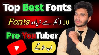 How to download free fonts [upl. by Linnie]