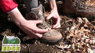 How to Lace a Hiking Boot For Better Fit [upl. by Ordnaxela]