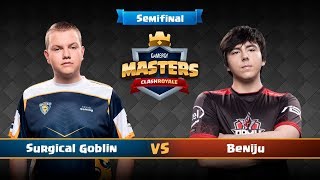 Clash Royale en Gamergy  Surgical Goblin vs Beniju  SEMIS  GamergyMasters [upl. by Einavoj301]