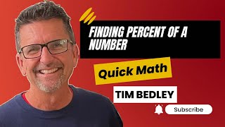 Finding a Percent of a Number Tutorial Tim Bedley [upl. by Balf]