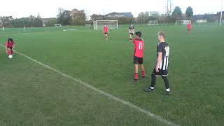 Tipton Town U14 away to Shawbury MJPL first half [upl. by Yotal]