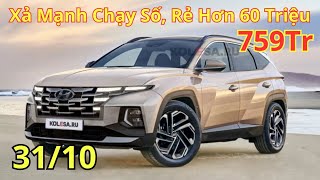 ✅Giá Khuyếnh Mại Hyundai Tucson Cuối Tháng 10 Xả Mạnh Chạy Số Lăn Bánh Rẻ Hơn 60 Triệu  Xegiatot24h [upl. by Wan]